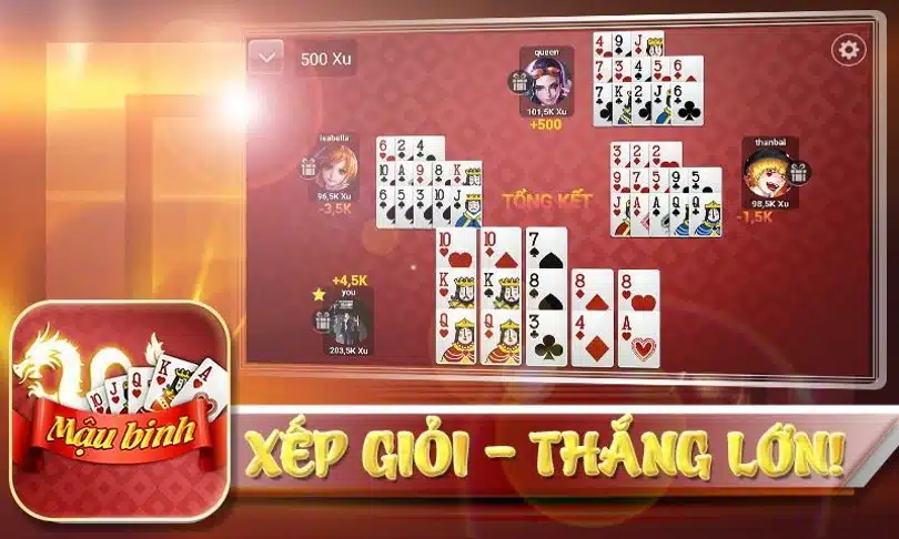 Cách chơi game bài mậu binh tại WW88